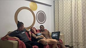 My stepson brought a friend to do double penetration with me, oh god