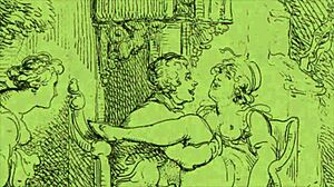 damn! check out these wild vintage erotic drawings from way back!