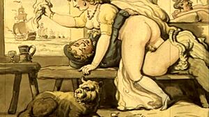 damn! check out these wild vintage erotic drawings from way back!