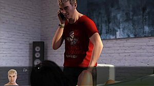 Anna's Wild Adventure with Monster Cock in Group Scene