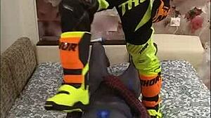 Spiderman And Biker Encounter