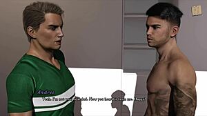 Big tits brunette rides in hentai!