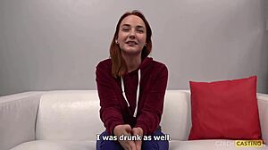 Czech Casting Features Redhead Lili Sommer