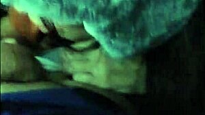 Beautiful 18-19 Year Old Babe White Moon Giving Deepthroat Blowjob To Submissive