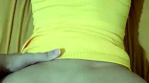 hot usa girl in tight dress fucks hard until cumshot on ass