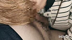 Japanese Amateur Couple Outdoor Blowjob Handjob