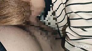 Japanese Amateur Couple Outdoor Blowjob Handjob