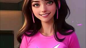 ai creates mona in casual hentai tale