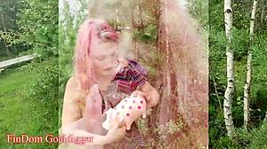 The findom mistress gives fuck joi instructions