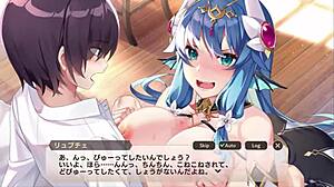 Monster Girl TDX In Hentai Anime Delivers Cumshot Titty Fuck