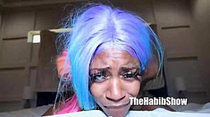 storm thagreat and cameron cox getting nasty in quick black fuck