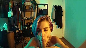 i sucked his dick so sloppy and pretty in fetish style