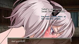 Horny prostitute serves monster cocks in hentai game