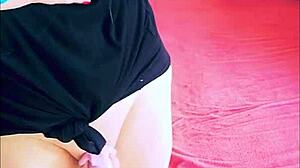 Amateur tranny veronica home alone with toys