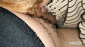 Japanese Amateur Couple Outdoor Blowjob Handjob