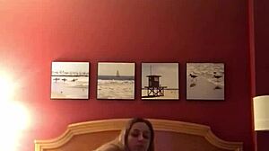 Teen Bent Over For Blowjob And Doggystyle Fuck In Hotel