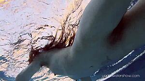 I’m obsessed with Roxalana Cheh, sexy redhead underwater