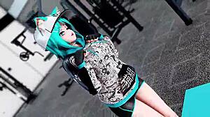 Futa Gym 2, I’m lovin’ this big cock action, oops!