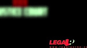 sexy lawyer helena negotiates dp with horny babe at court