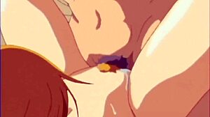 アニメの金髪ティーン18+が今夜の激しいマンコアクションをほのめかす