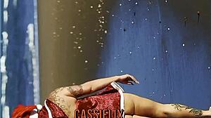 Mommy Noel Gives Her Ass as Christmas Gift