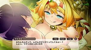 Monster Girl TDX In Hentai Anime Delivers Cumshot Titty Fuck