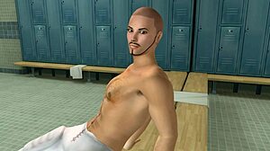 uh, 3d gay sex with animated desert prince... french style, ya know?