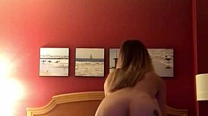 Teen Bent Over For Blowjob And Doggystyle Fuck In Hotel