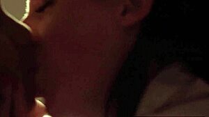 Sexy Big Tit Mature Lesbians Angela White and Jenna Foxx Finger and Lick in Office