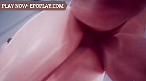 This 3D gorgeous booty is getting creampied in the game! 😍