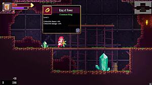 scarlet maiden explores gloryhole with futanari blowjob in caves.