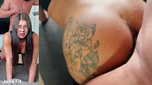 Brazylijska ślicznotka pragnie intensywnego analu z masywnym creampie