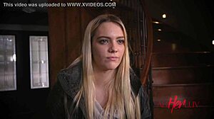 Allherluv relentless love teaser with shaved young brunette.