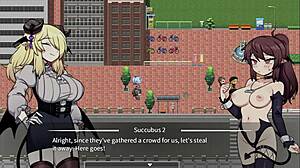 Corporate Succubus Part 1: Spanking And Blowjob Bondage