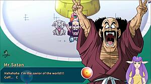 Dragon Ball MILF fucks in time travel multisex adventure.