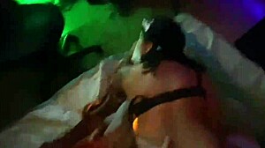 Dirty Asian teen takes deepthroat and creampie in hardcore lingerie scene