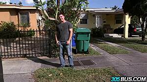 Carter Cruise in Miami - ready for dick to fuck on bus?