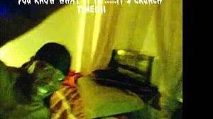 Sexo Issac Haze clip 5 min 😏 perra ebony negra de Cuba lo recibe en acción culo ghetto USA