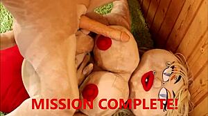 terminator sex robot from the future bangs a sex doll hard in the ass for a wild parody