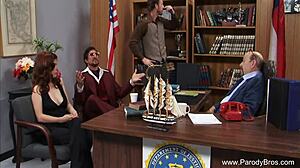 Redhead Princess Sucks Deep, Craving Every Cumshot Drop