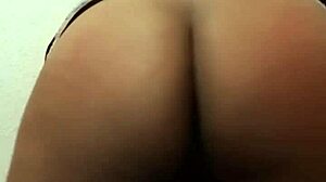 Latina shows ass on webcam call