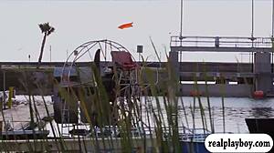 Lovely Badass Babes Visited Cranky Crocs In Bikini Outdoor Public