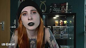 In this reverse gangbang fantasy, Lou Nesbit and Lia Louise dominate the German studs