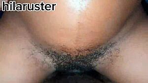 big black ass of my stepmom gets drilled hard with dripping creampie.