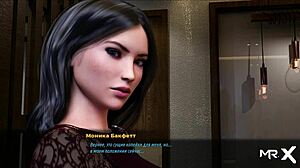 She sucks her finger while caressing herself