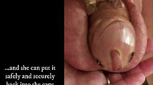 Male chastity hypno - your weak penis belongs to your wife now