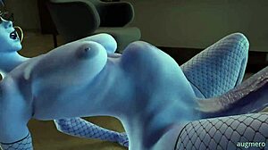 寡妇制造者在激情扶她动画合集中闪耀