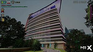 She sucks her finger while caressing herself