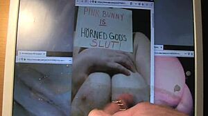 Horned Gods Pay Cum Tribute to Pinkbunny