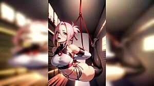 In this emotional 3d anime, naruto experiences intense passion with teen partner